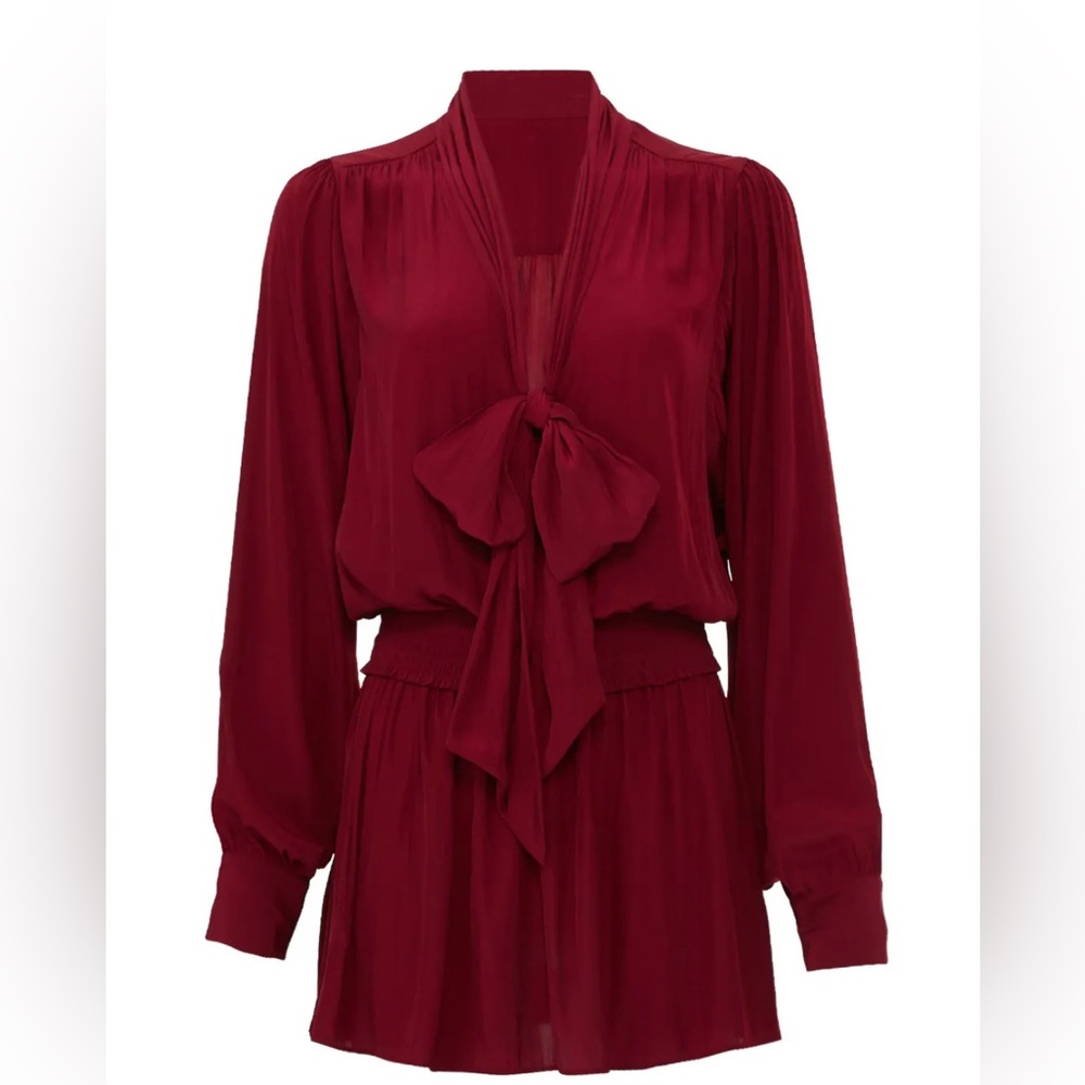NWOT Ramy Brook Winslow Burgundy Dress Mini